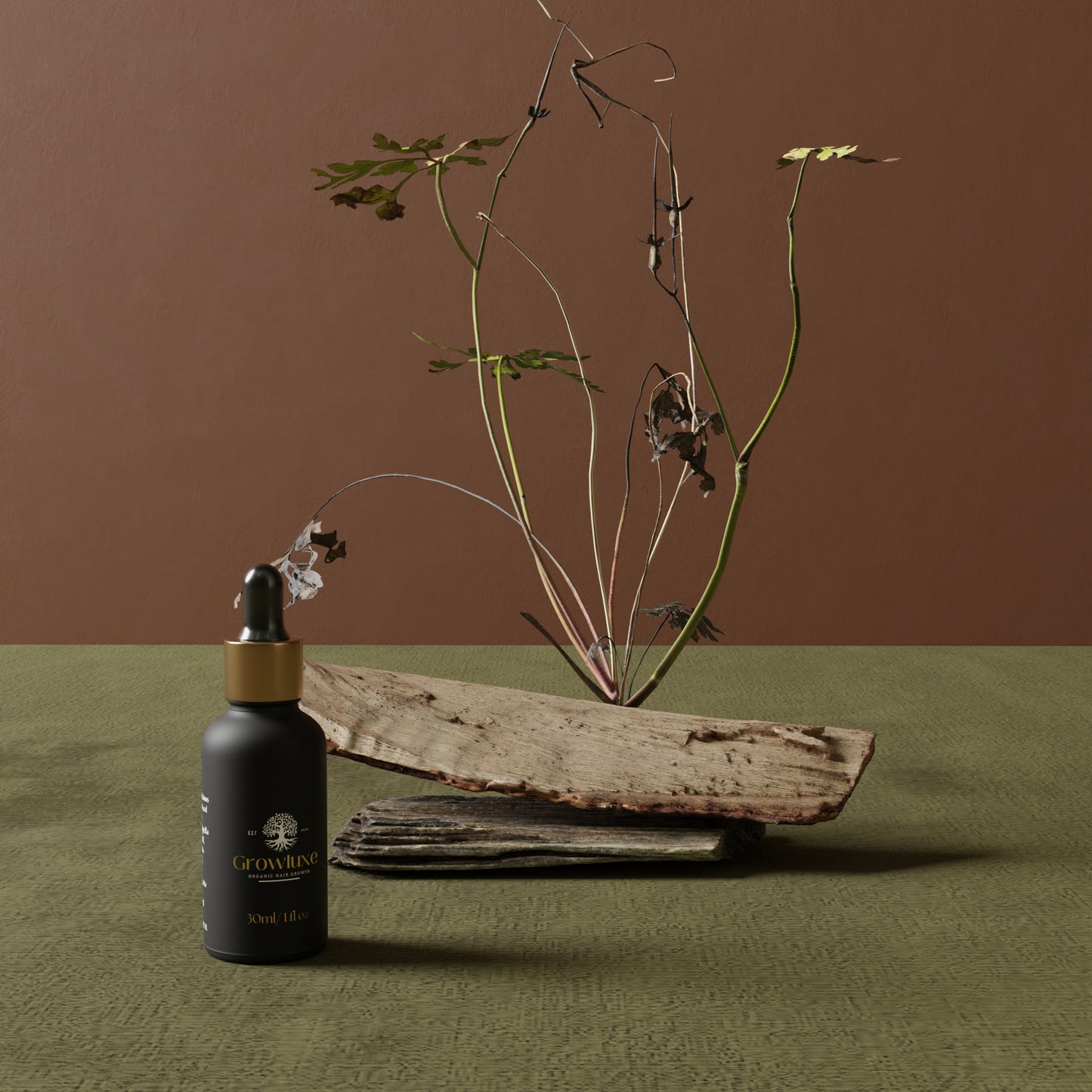 Organic Hair & Beard Growth Oil - 30ml